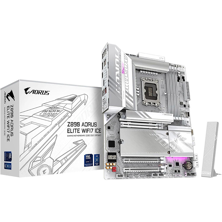 خرید Gigabyte Z890 AORUS Elite WIFI 7 ICE ATX Gaming Motherboard - Intel Chipset